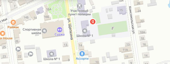 Схема проезда